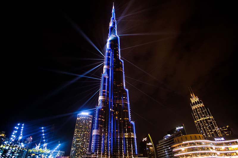 Burj Khalifa Light Show